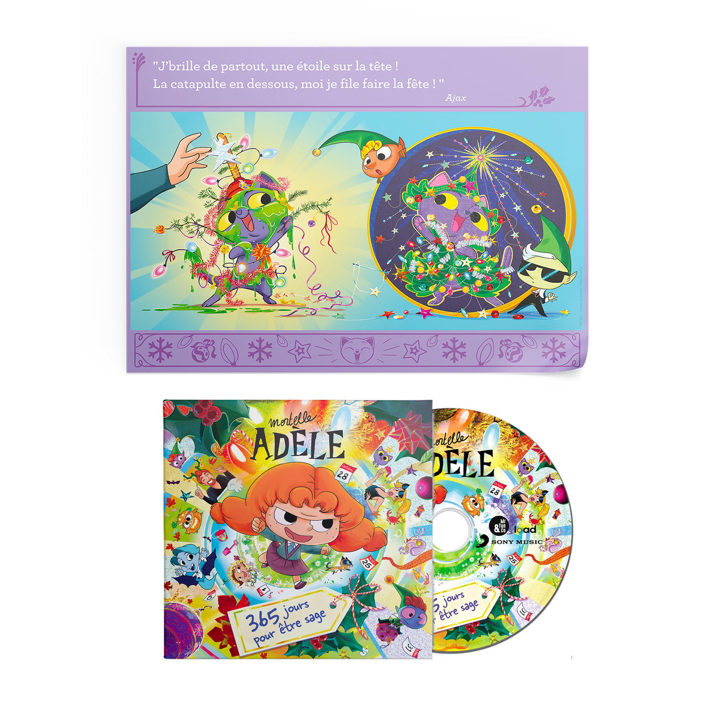 PACK « NOËL JOYEUX » (CD + POSTER)
