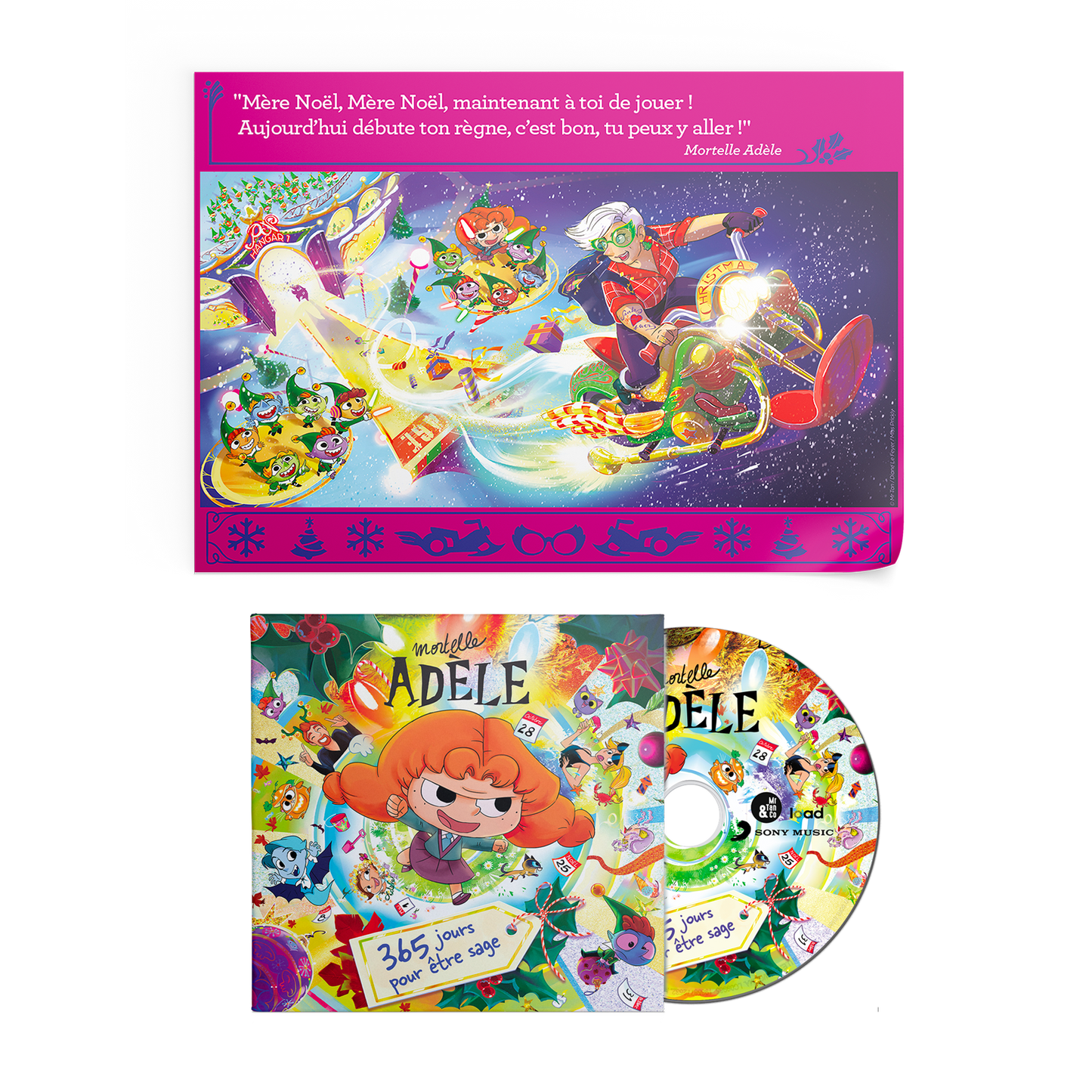 PACK « NOËL JOYEUX » (CD + POSTER)