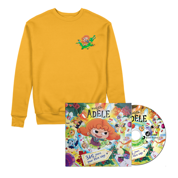 PACK « CE QUE JE VEUX POUR NOËL » (CD + SWEAT BRODÉ) – ÉDITION LIMITÉE À 800 PACKS