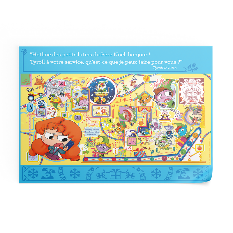 POSTER « LA HOTLINE DES PETITS LUTINS »
